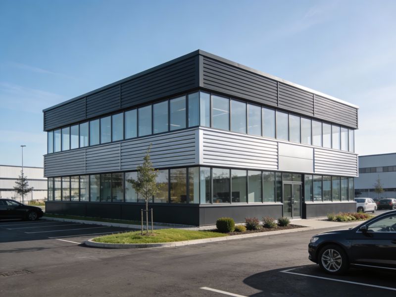 Commercial prefab building