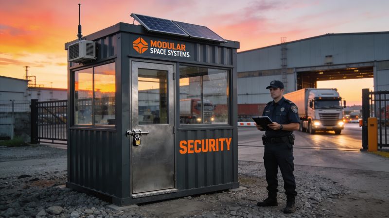 Guard shack and security booth